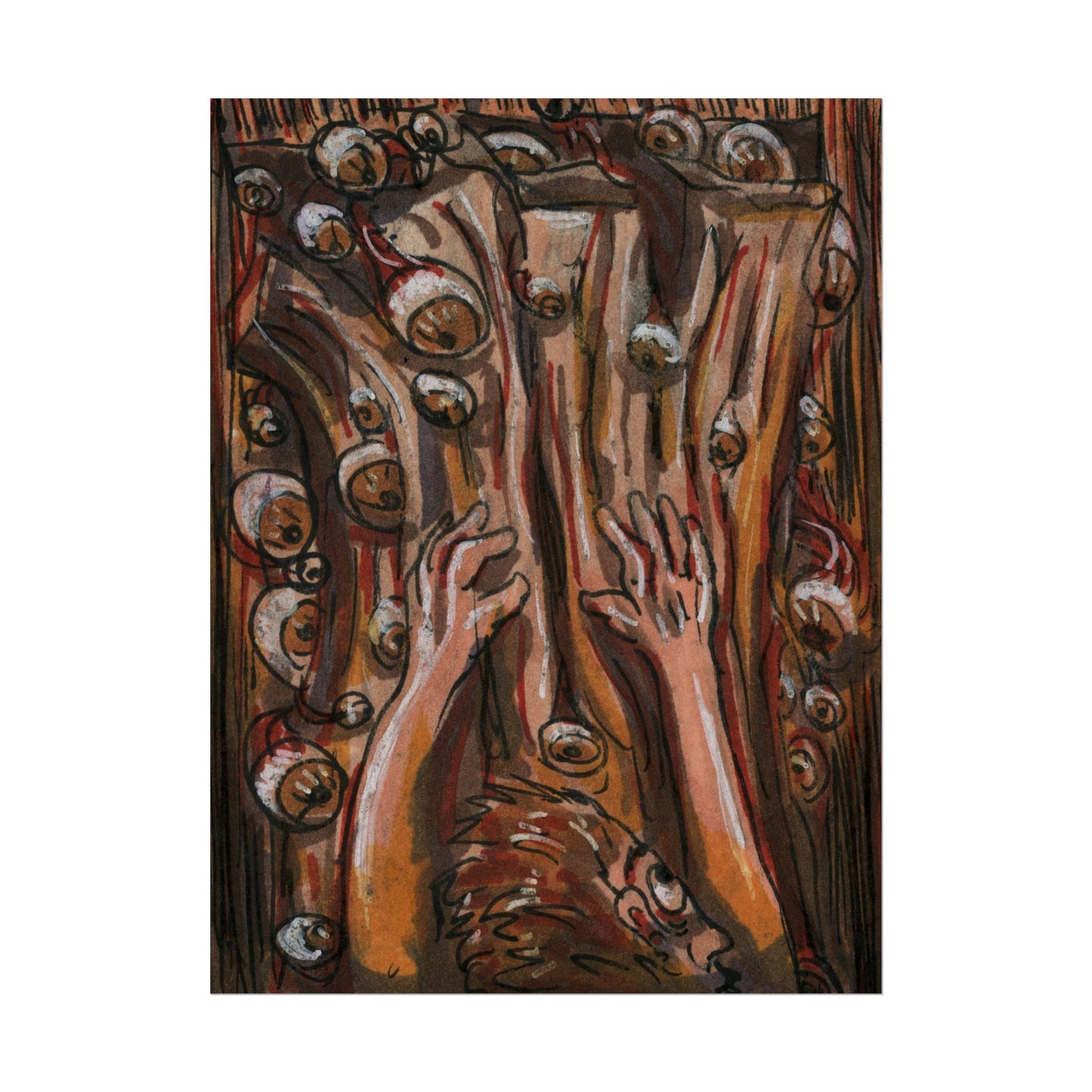 "Quit Staring" poster