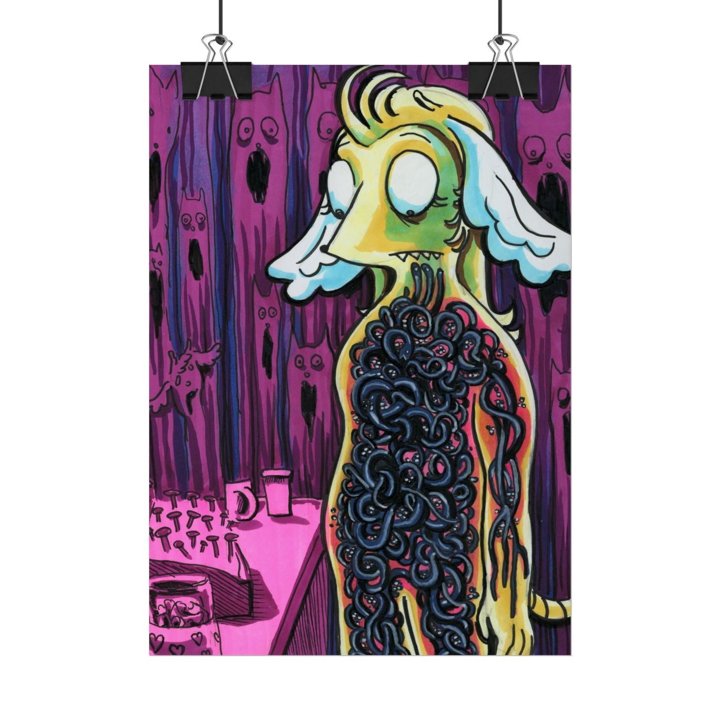 "Minnoe's Parasites" poster