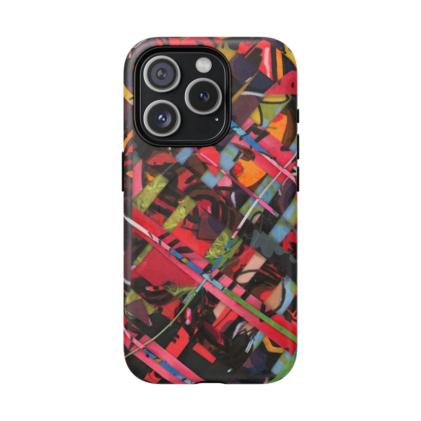 Abstracted Scraps Tough Magnetic Cases