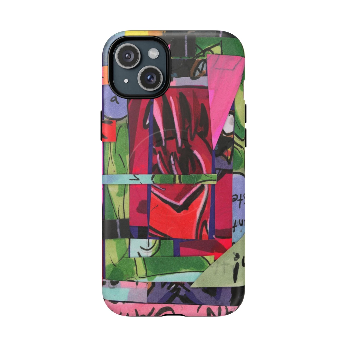 Abstracted Demon Tough Magnetic Cases