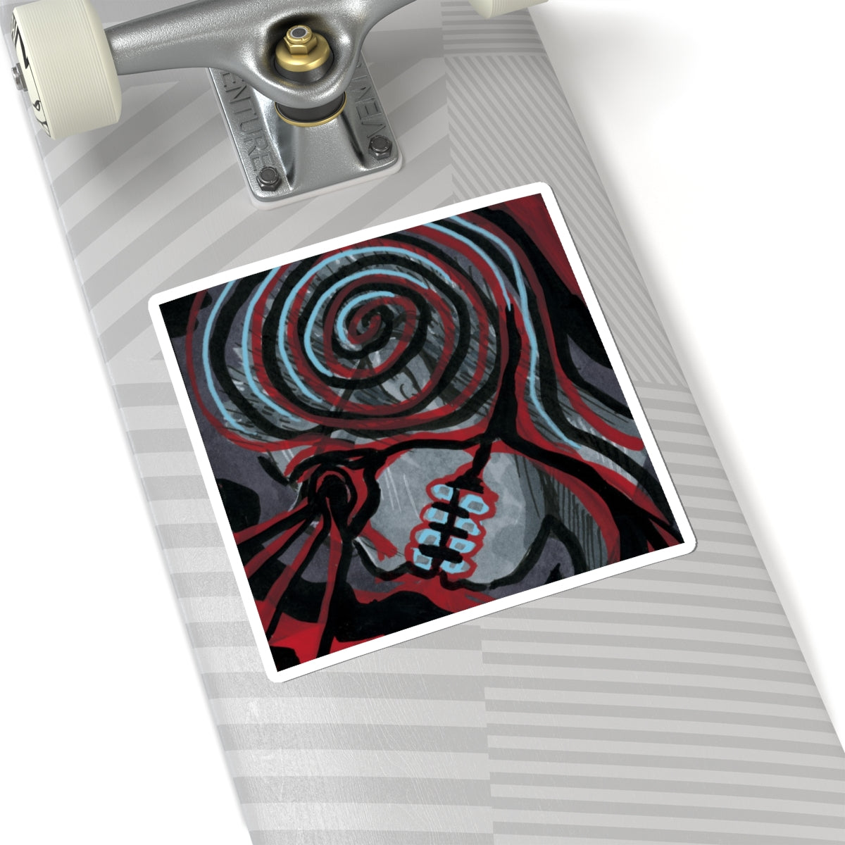 Mind Torture Kiss-Cut Sticker