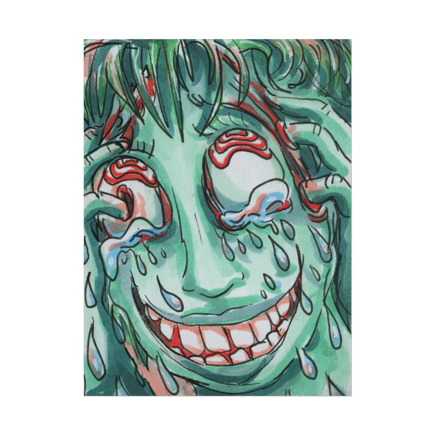 "Overwhelmed" poster