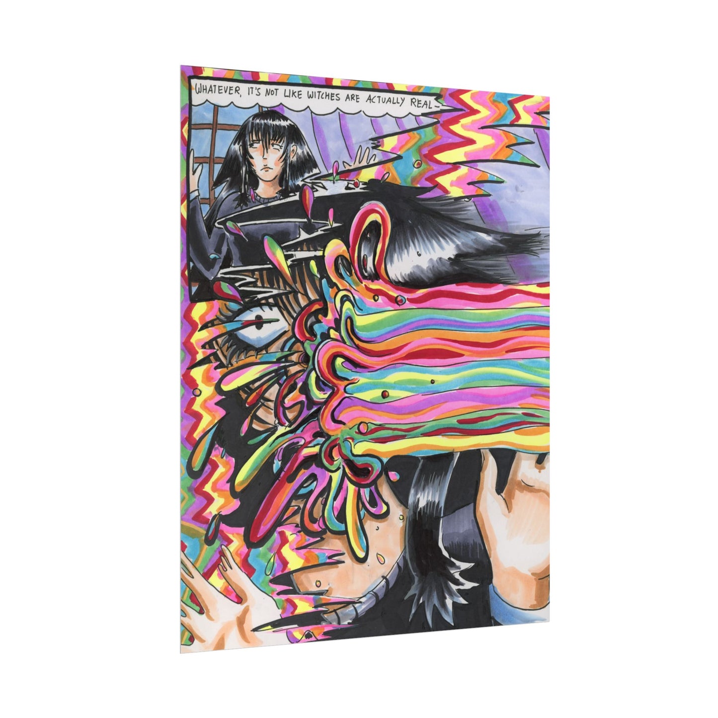 "Witches are real!?" Print