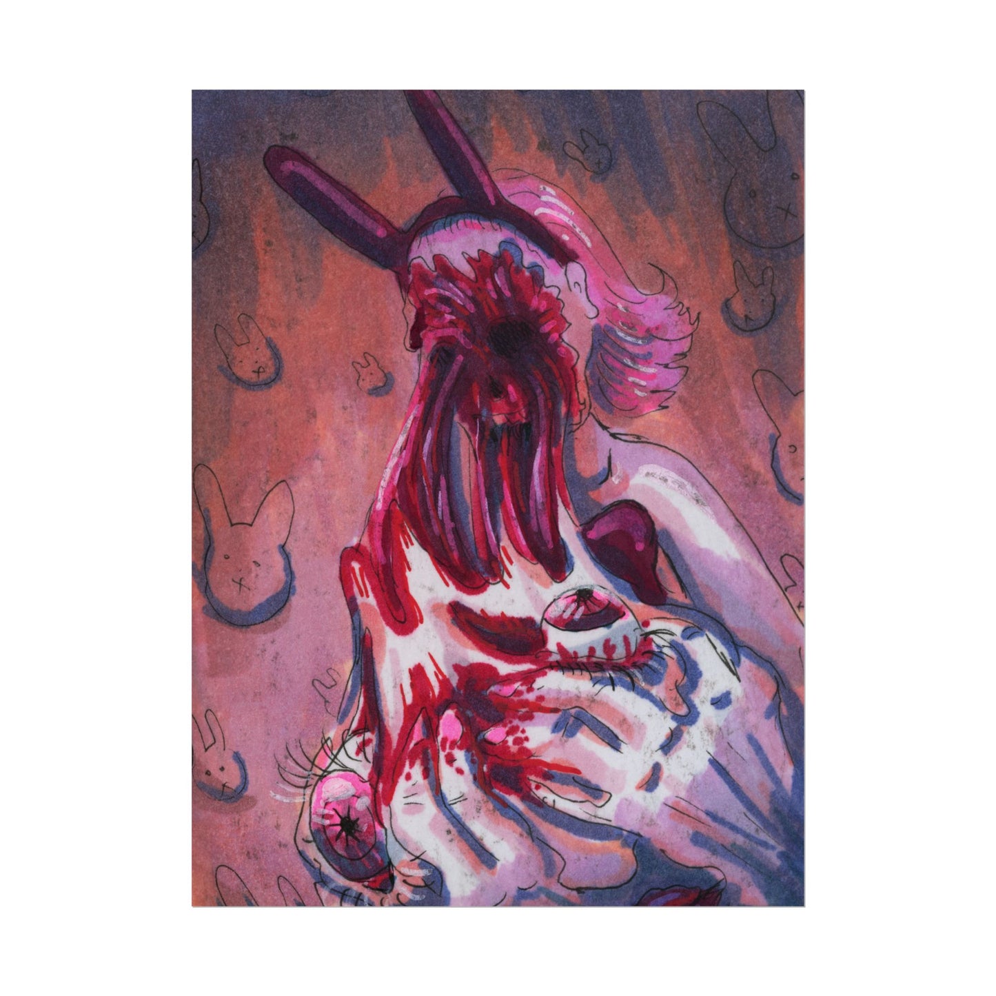 "Face Ripped Off" poster