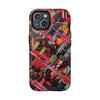 Abstracted Scraps Tough Magnetic Cases