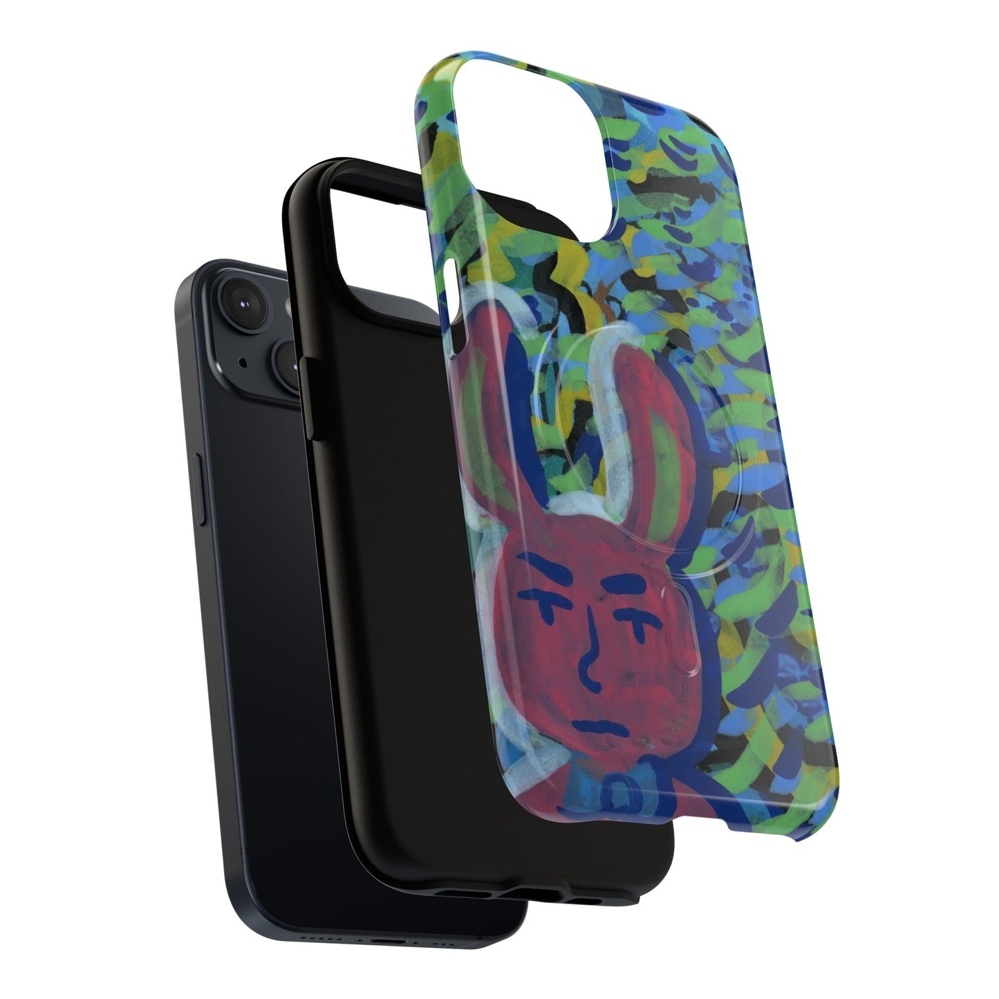 Bunny Dude Tough Magnetic Cases