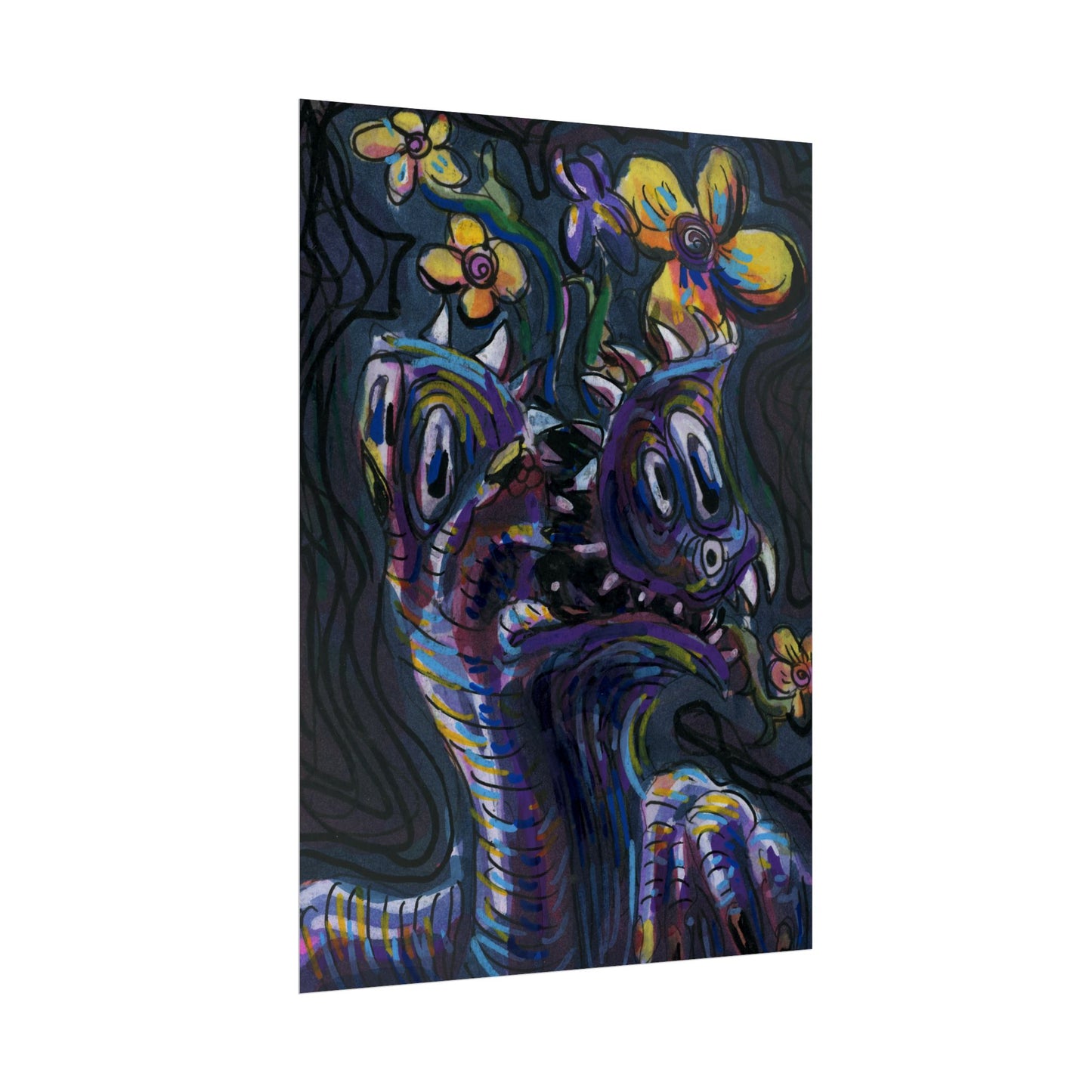 "Flower Friend" poster