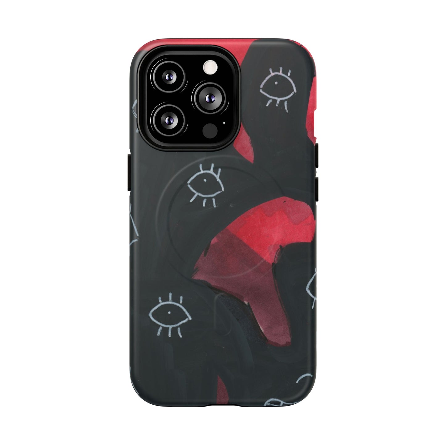 Eyeball Rage Tough Magnetic Cases