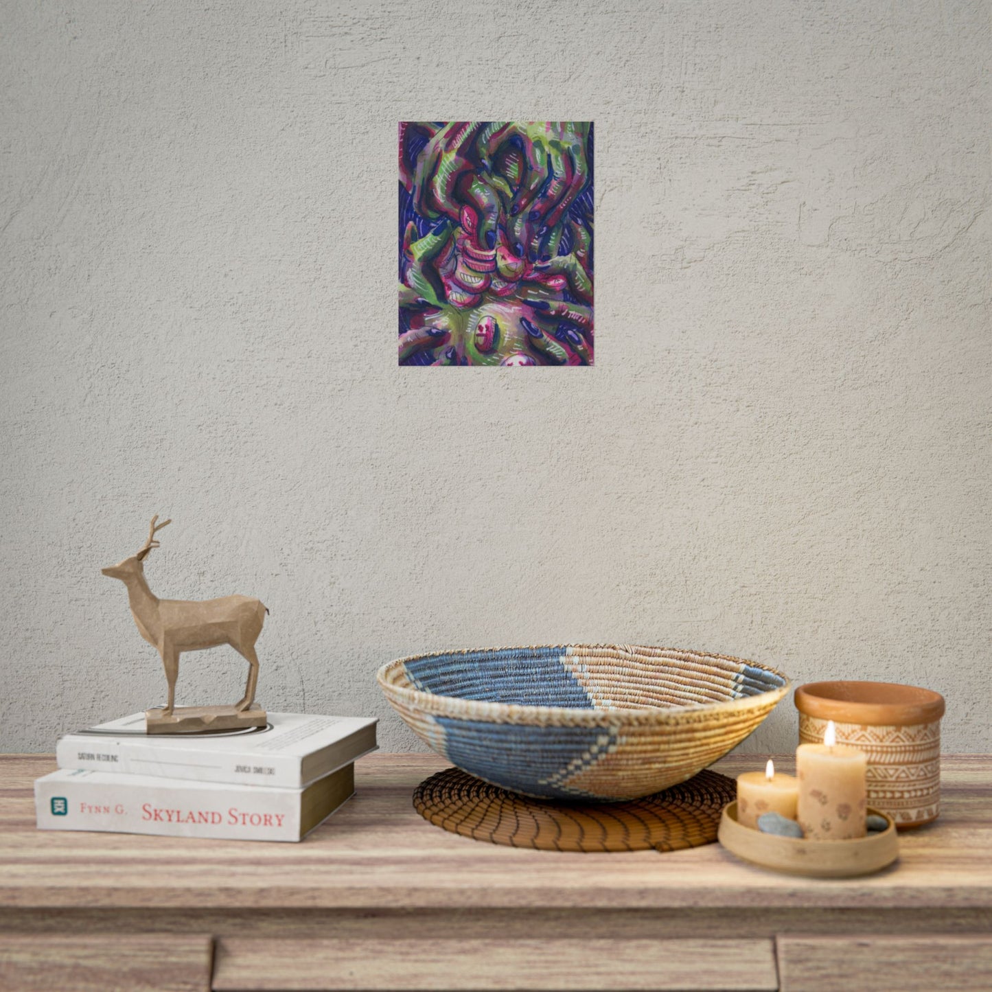 "Unclench my Fist" poster