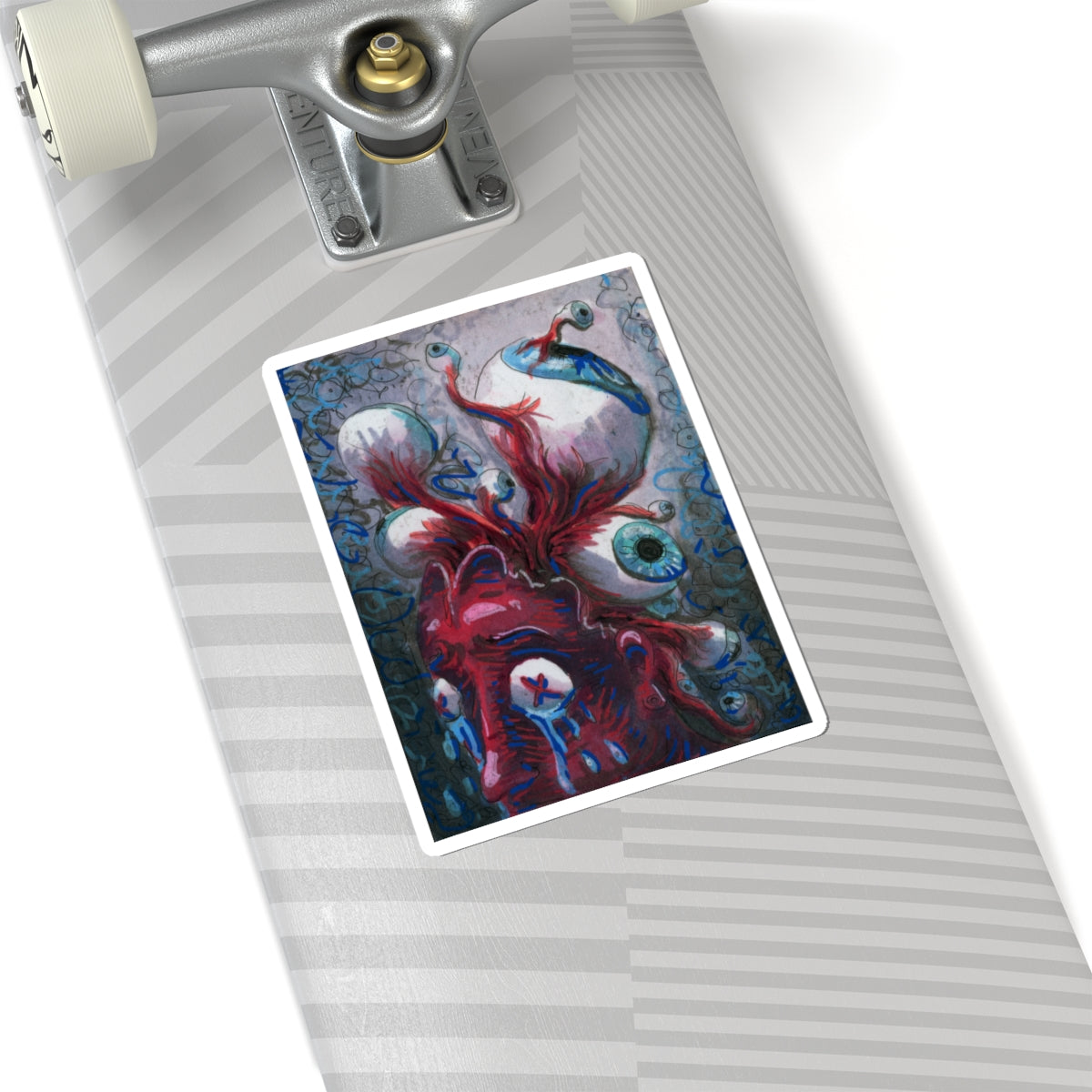 "Eyeball Brain" sticker