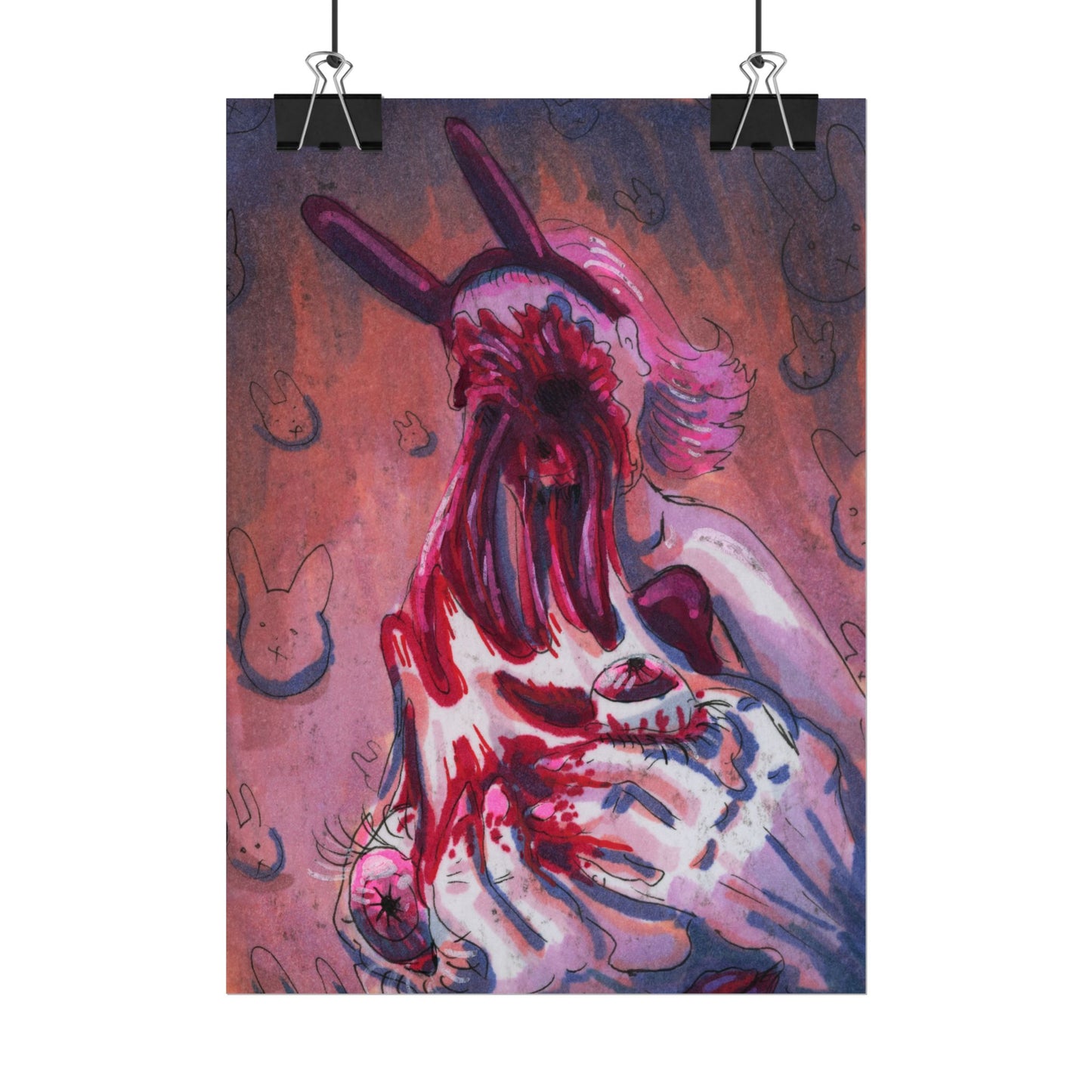 "Face Ripped Off" poster