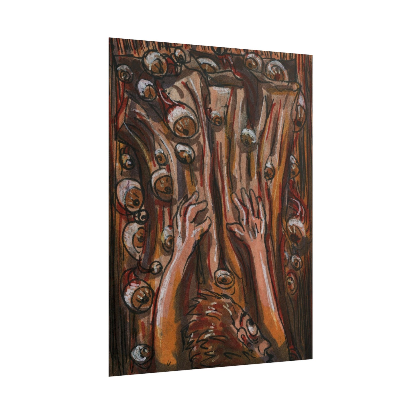 "Quit Staring" poster