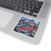 Eyeball Attack Kiss-Cut Sticker