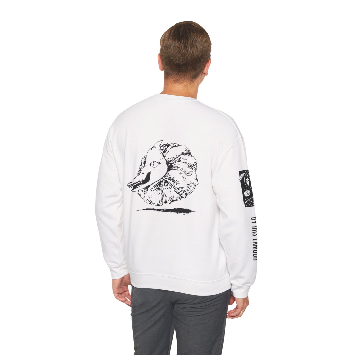 Crewneck Sweatshirt (Unisex Heavy Blend™) - Flower Cannibal