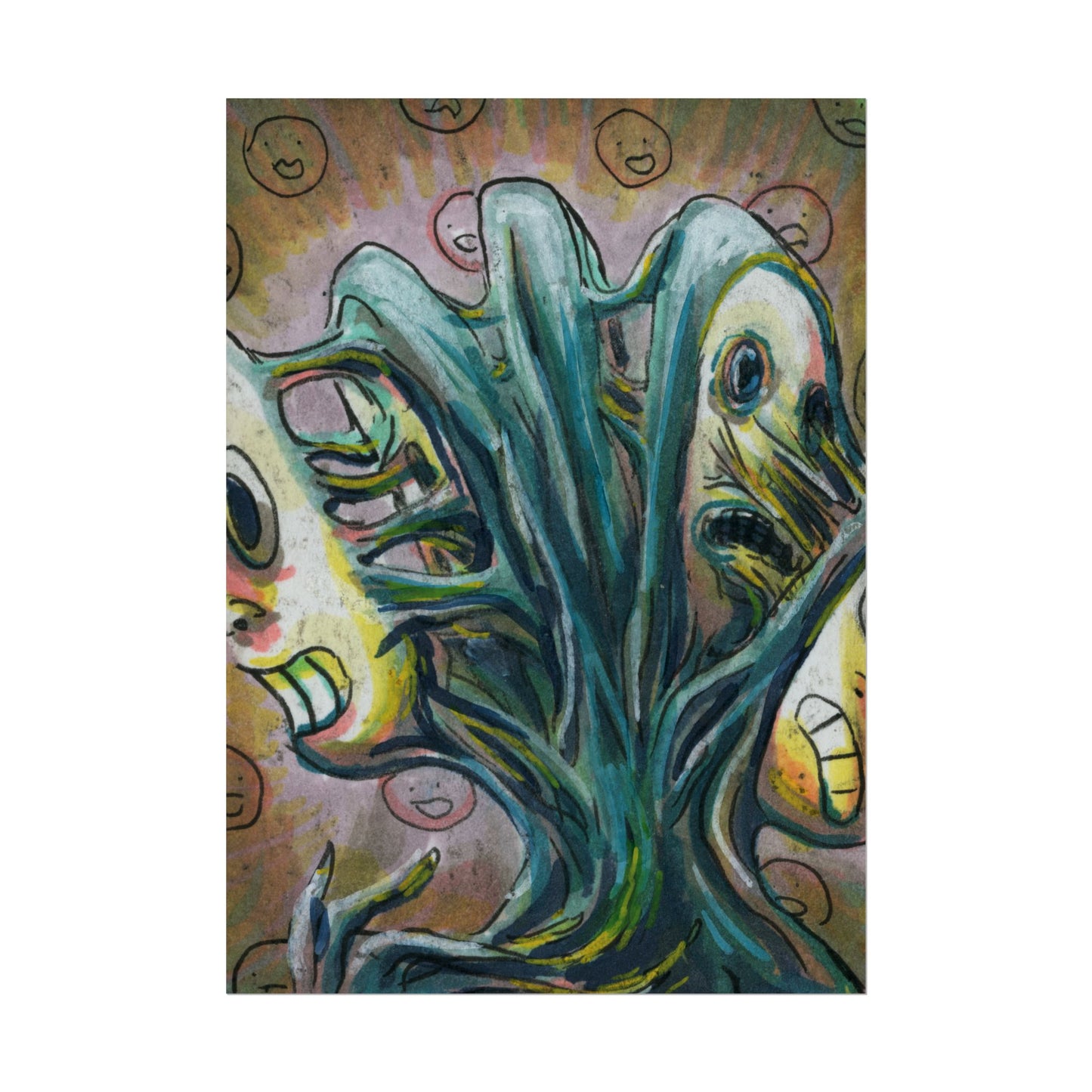 "Multiple Faces" poster