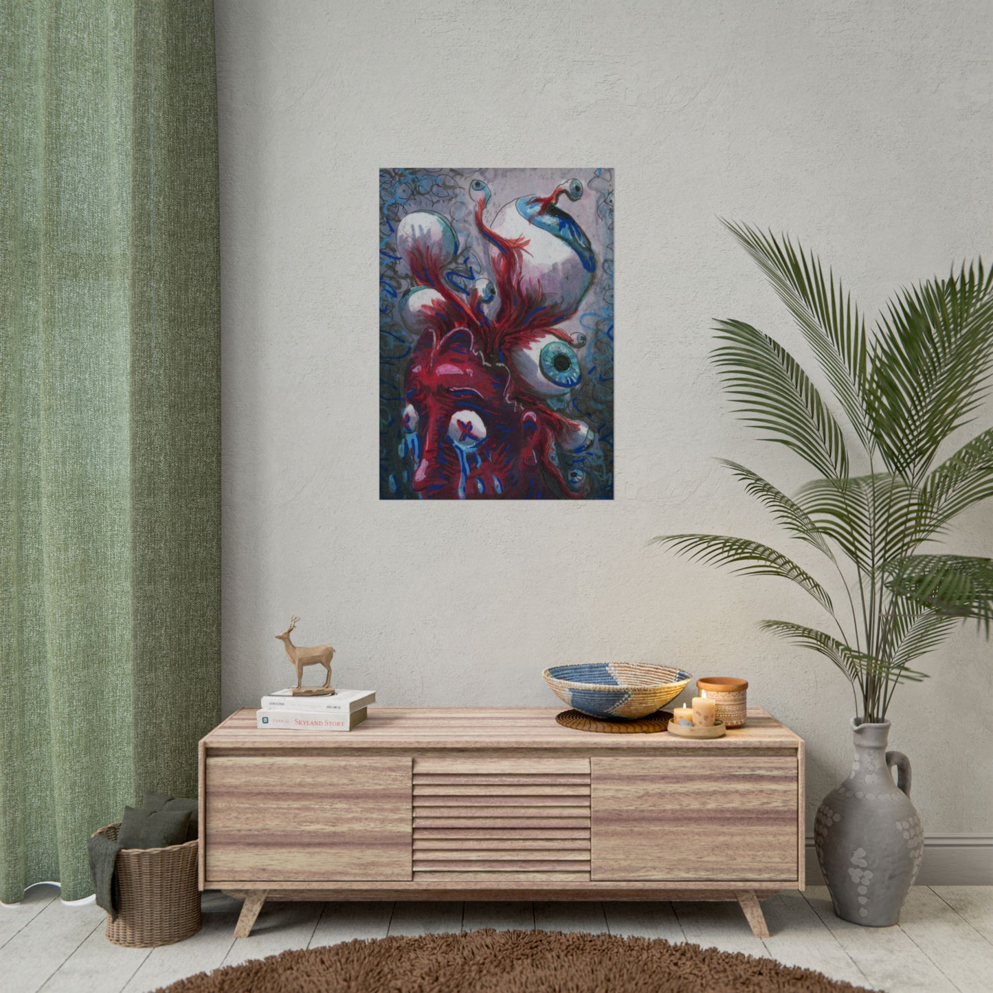 "Eyeball Brain" Poster