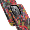 Abstracted Scraps Tough Magnetic Cases