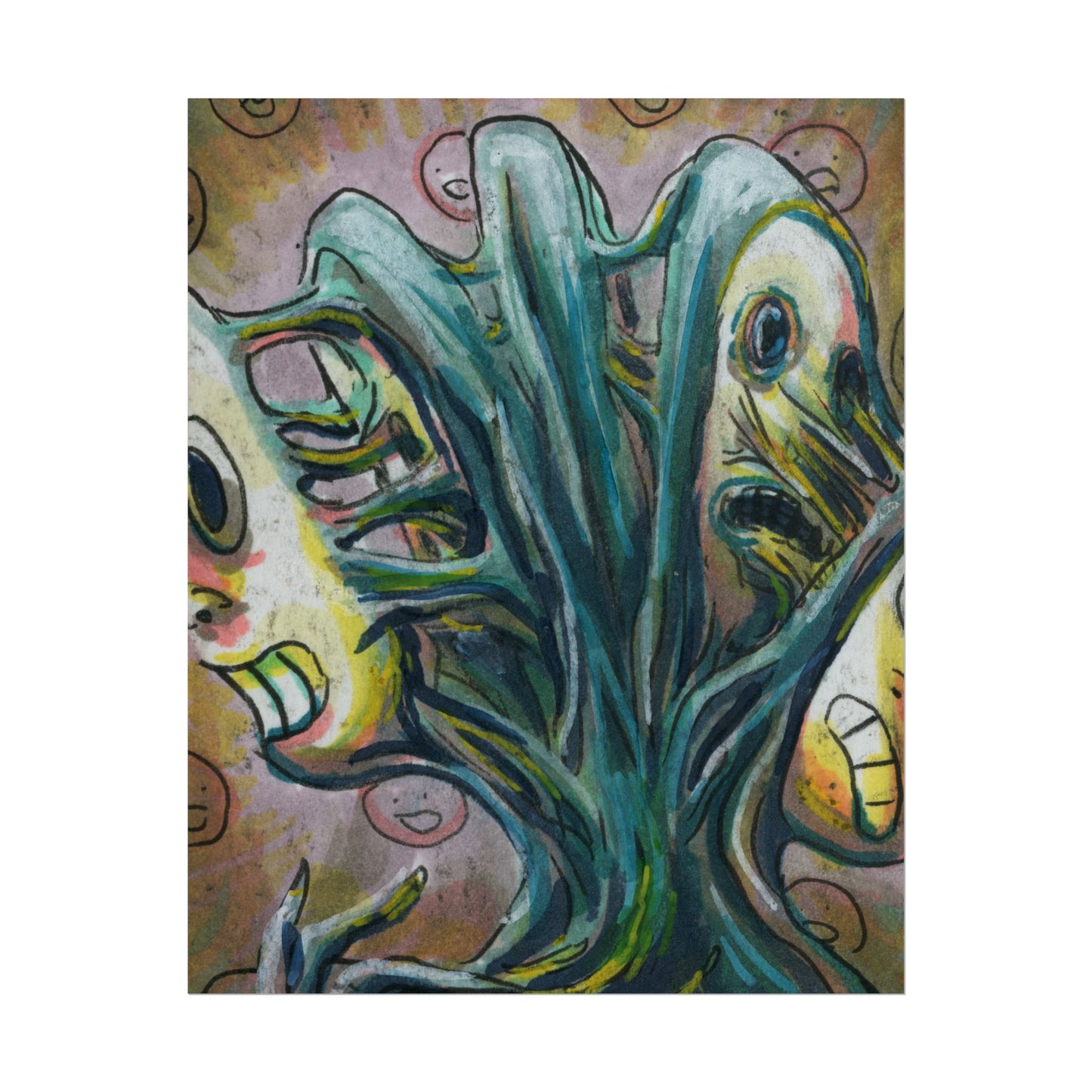 "Multiple Faces" poster