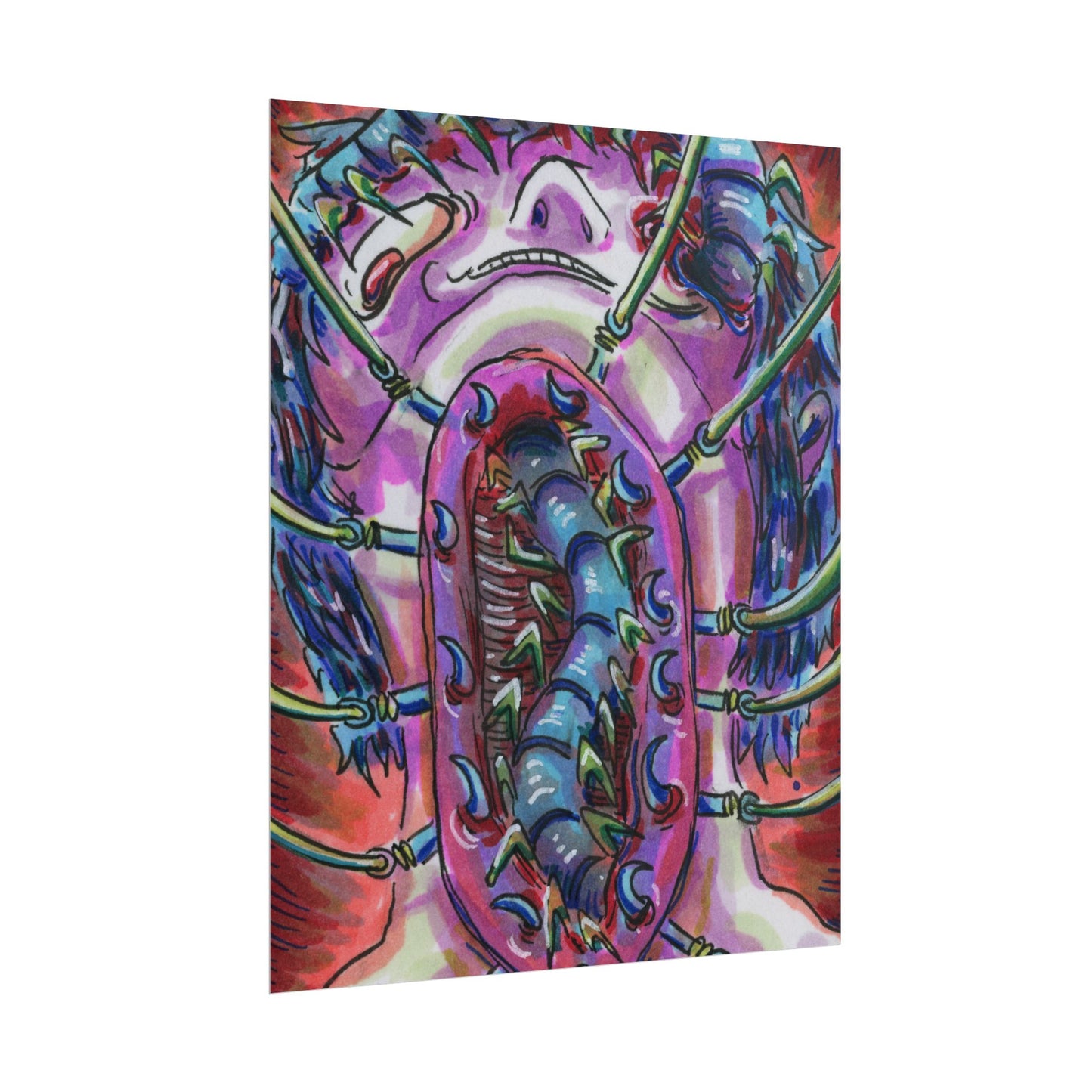 "Centipede Neck" poster