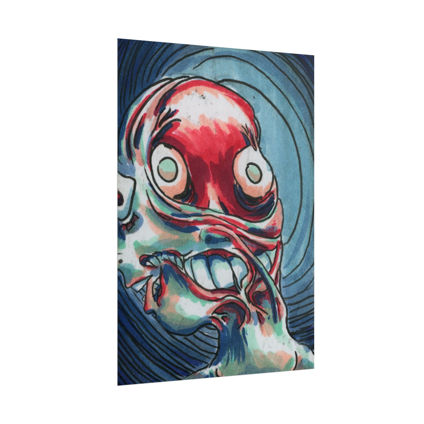 "Prolonged Eye Contact" poster