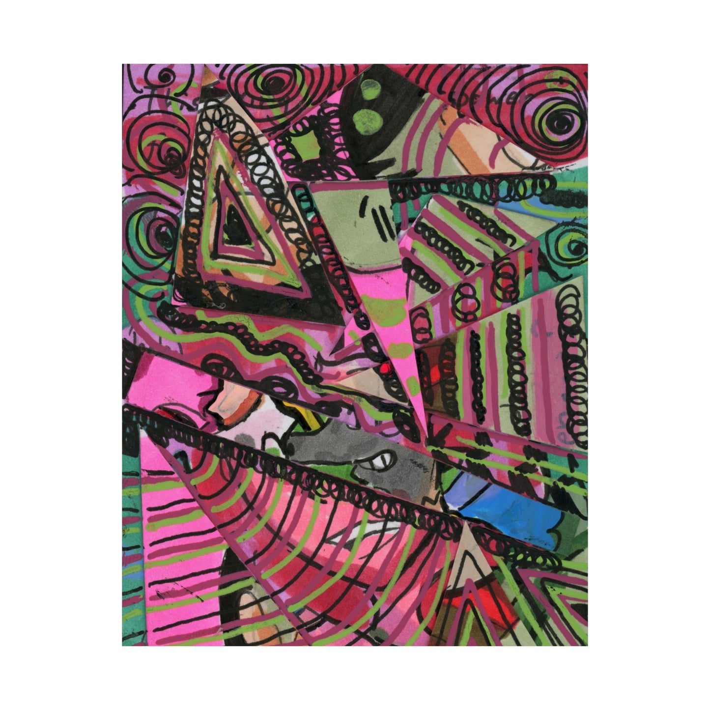 Spring Vibes Matte Vertical Posters