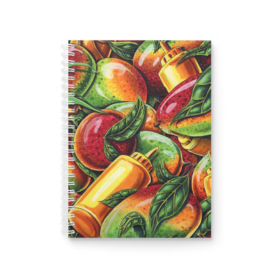 Mango Mustard Spiral Notebook