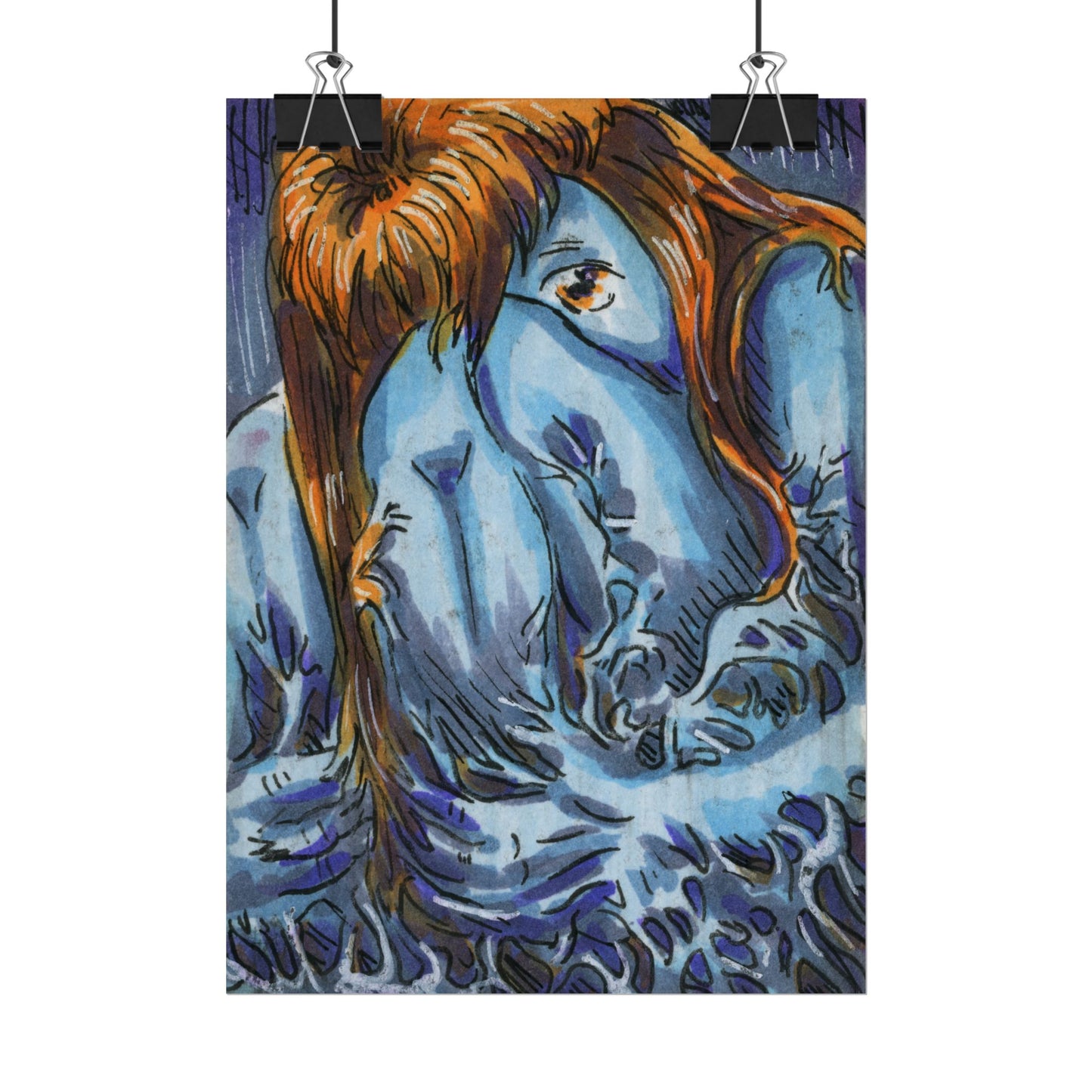 "Chronically Shy" poster