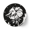 Round Sticker Rolls - Flower Cannibal