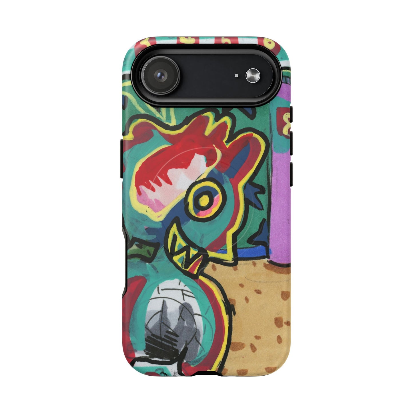 Smiley Creature Tough Magnetic Cases