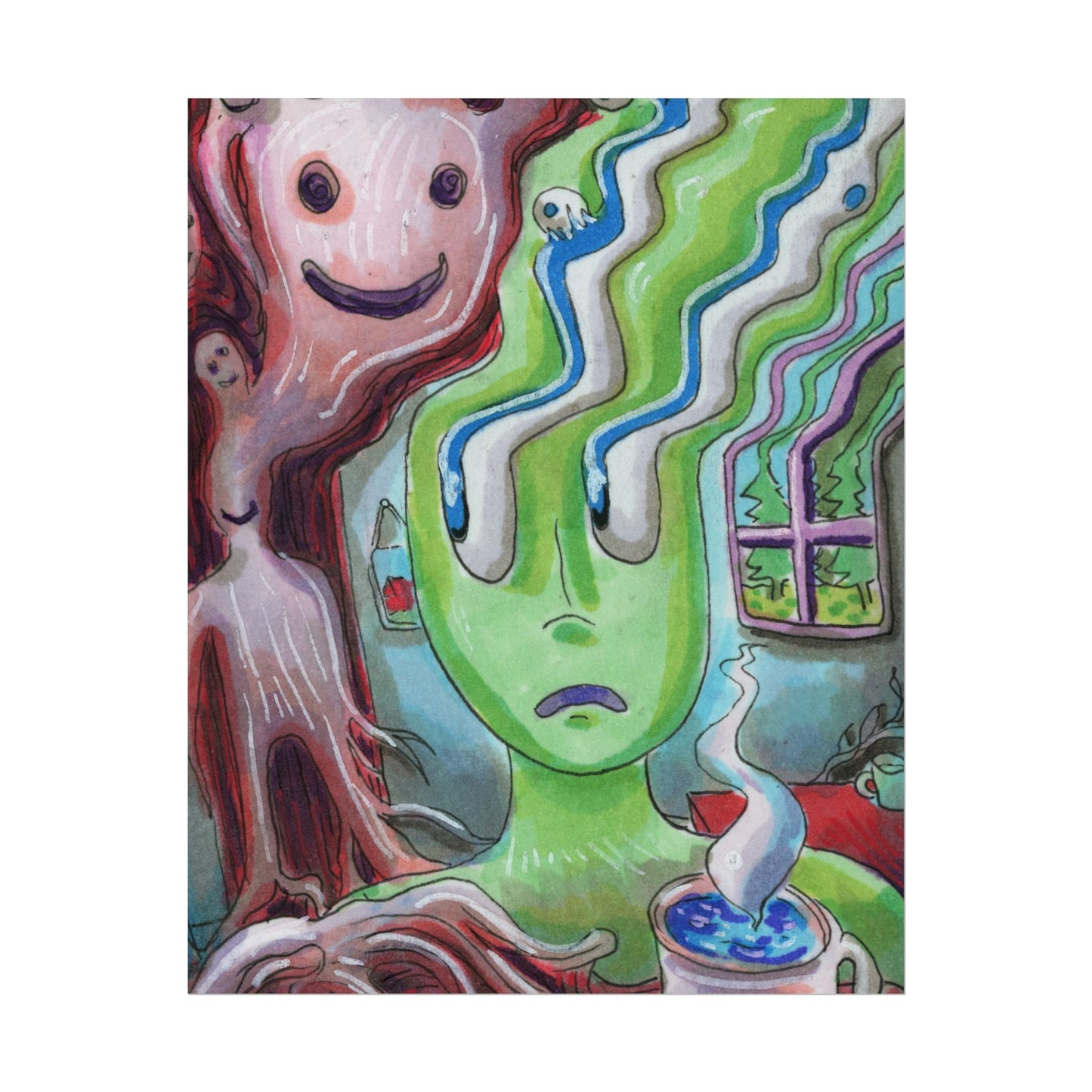 "Unwanted Visitor" poster