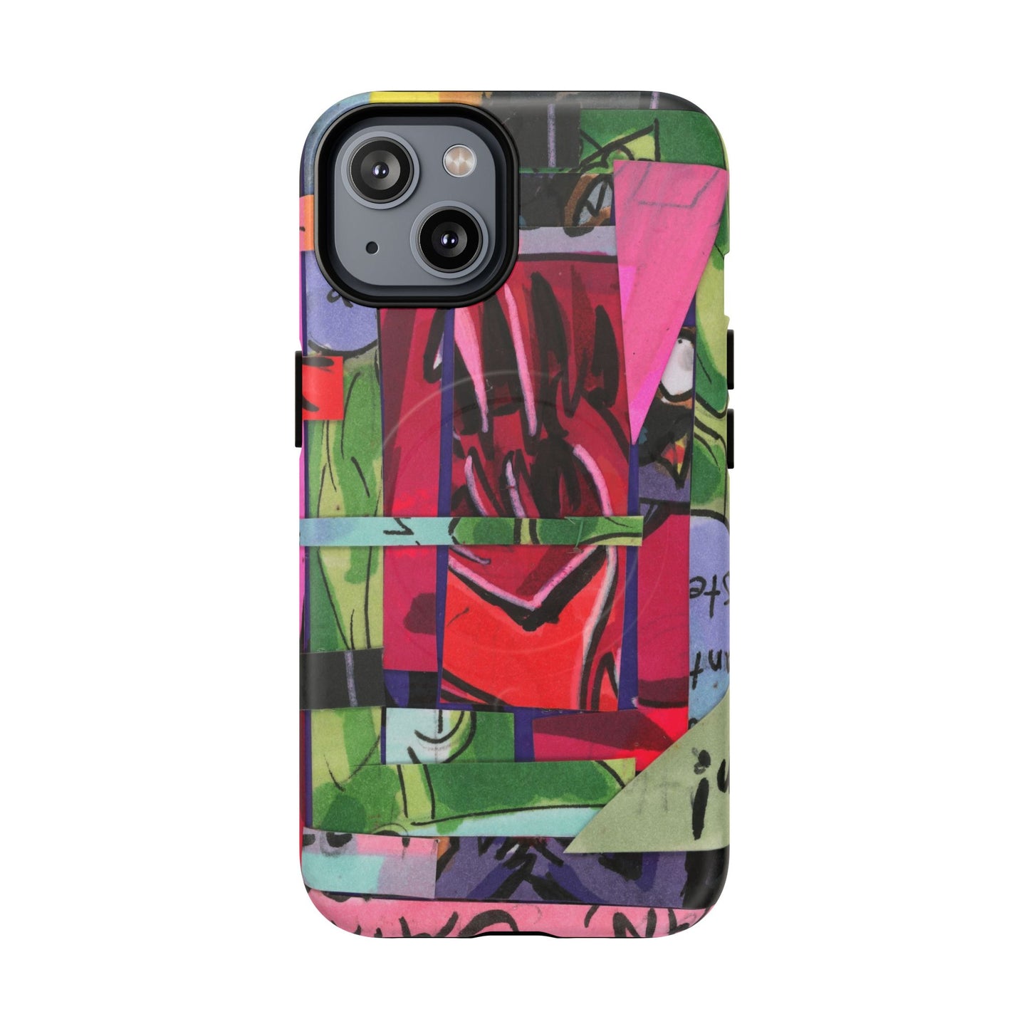 Abstracted Demon Tough Magnetic Cases