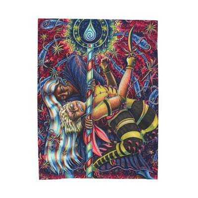 Velveteen Plush Blanket - Sister Duel