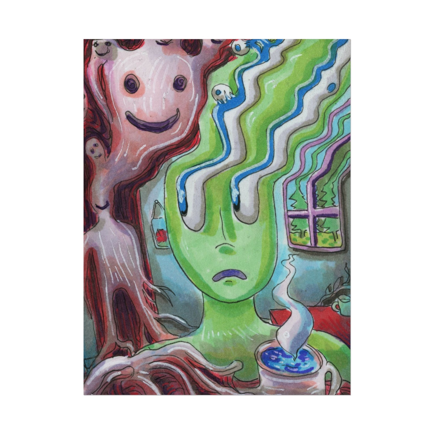 "Unwanted Visitor" poster