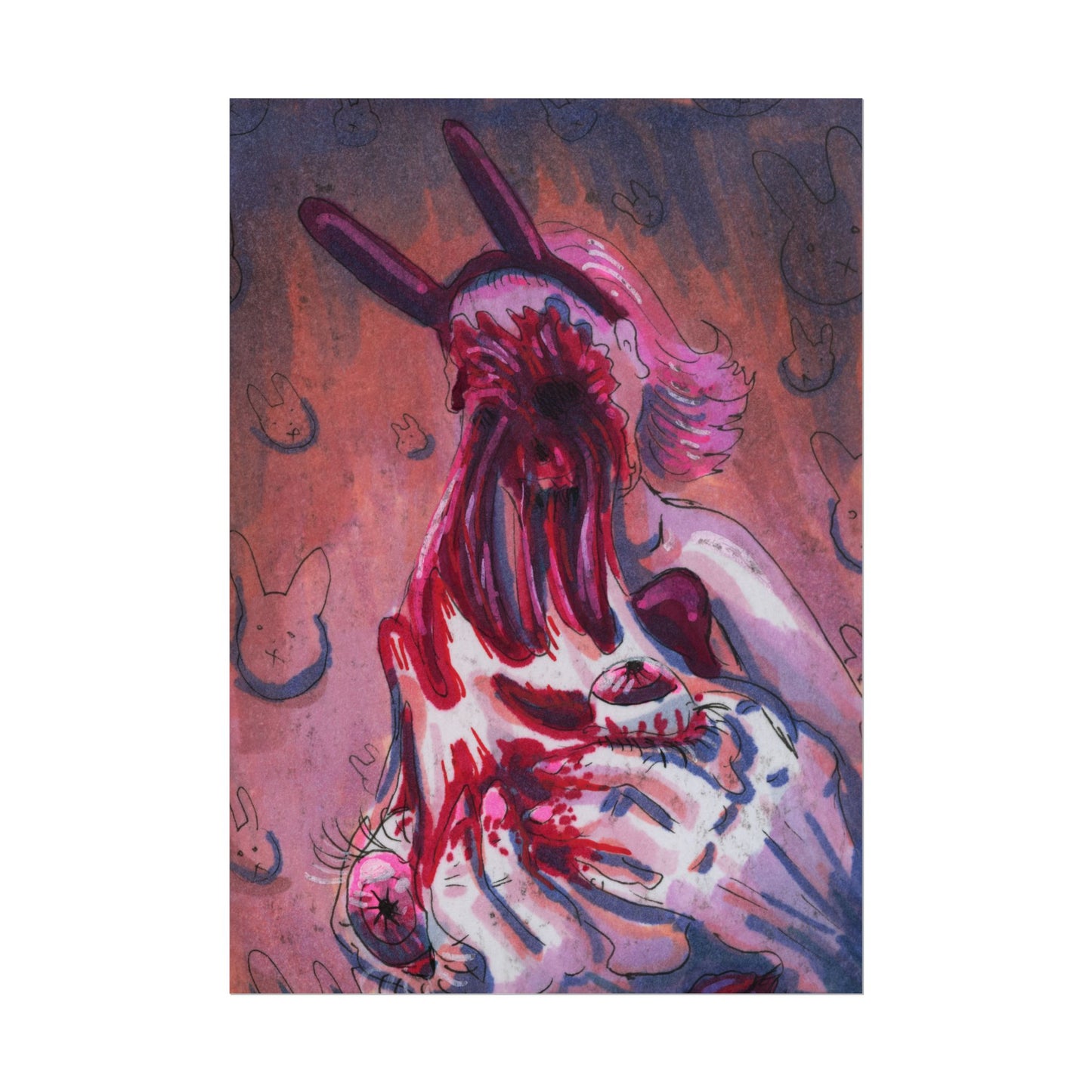 "Face Ripped Off" poster