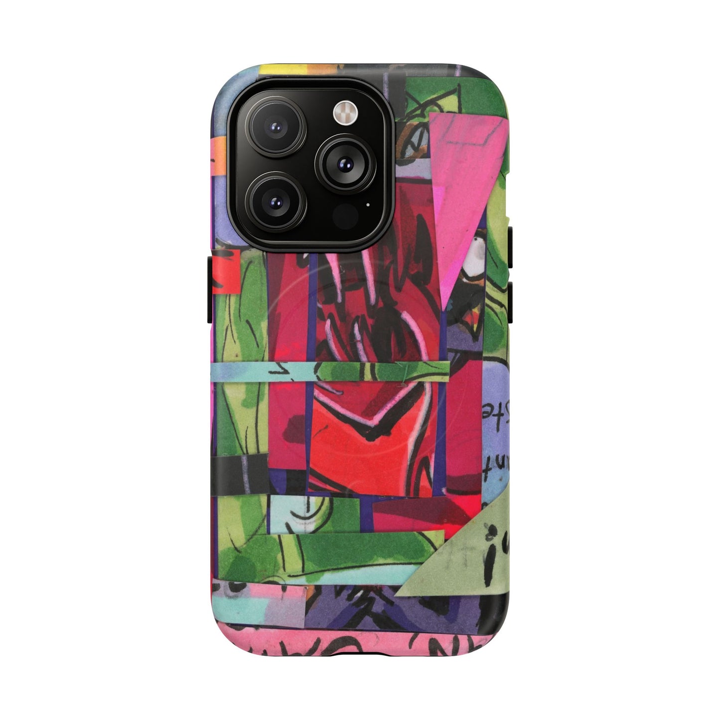 Abstracted Demon Tough Magnetic Cases