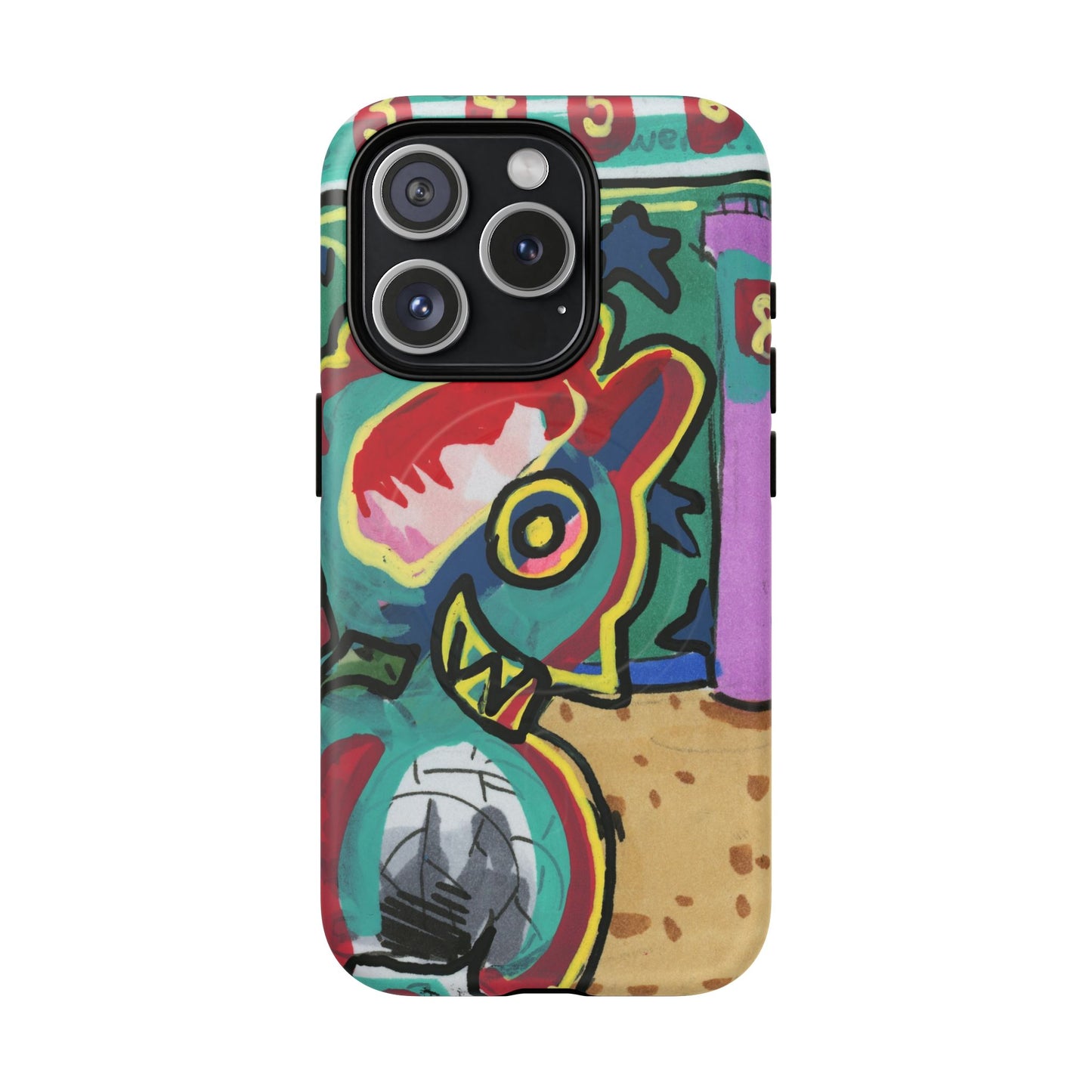 Smiley Creature Tough Magnetic Cases