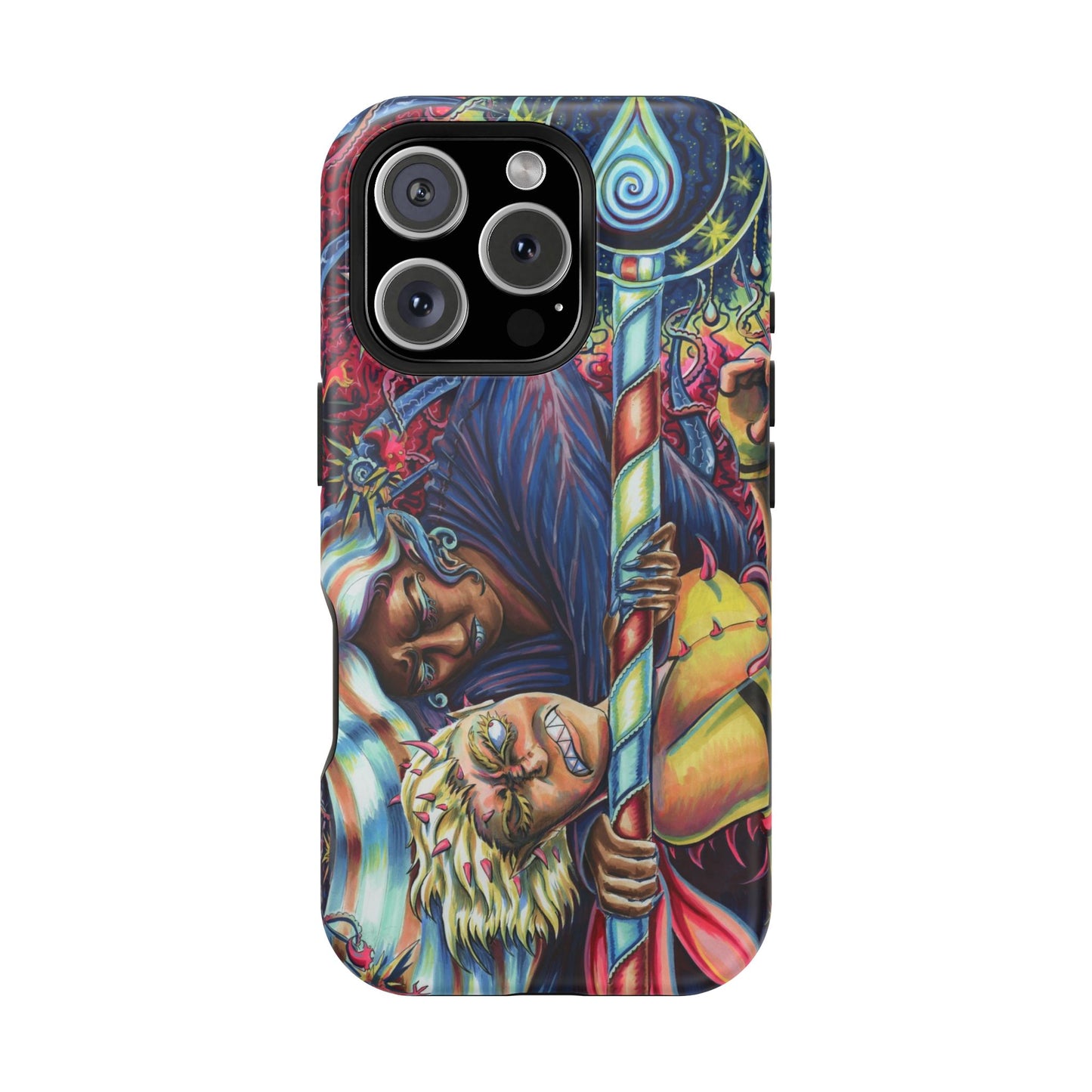 Magnetic Impact-Resistant Phone Case - Sister Duel