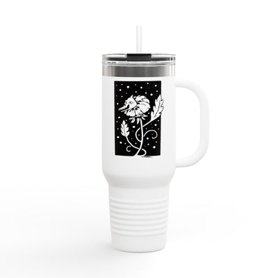 Insulated Travel Mug (40oz) - Flower Cannibal