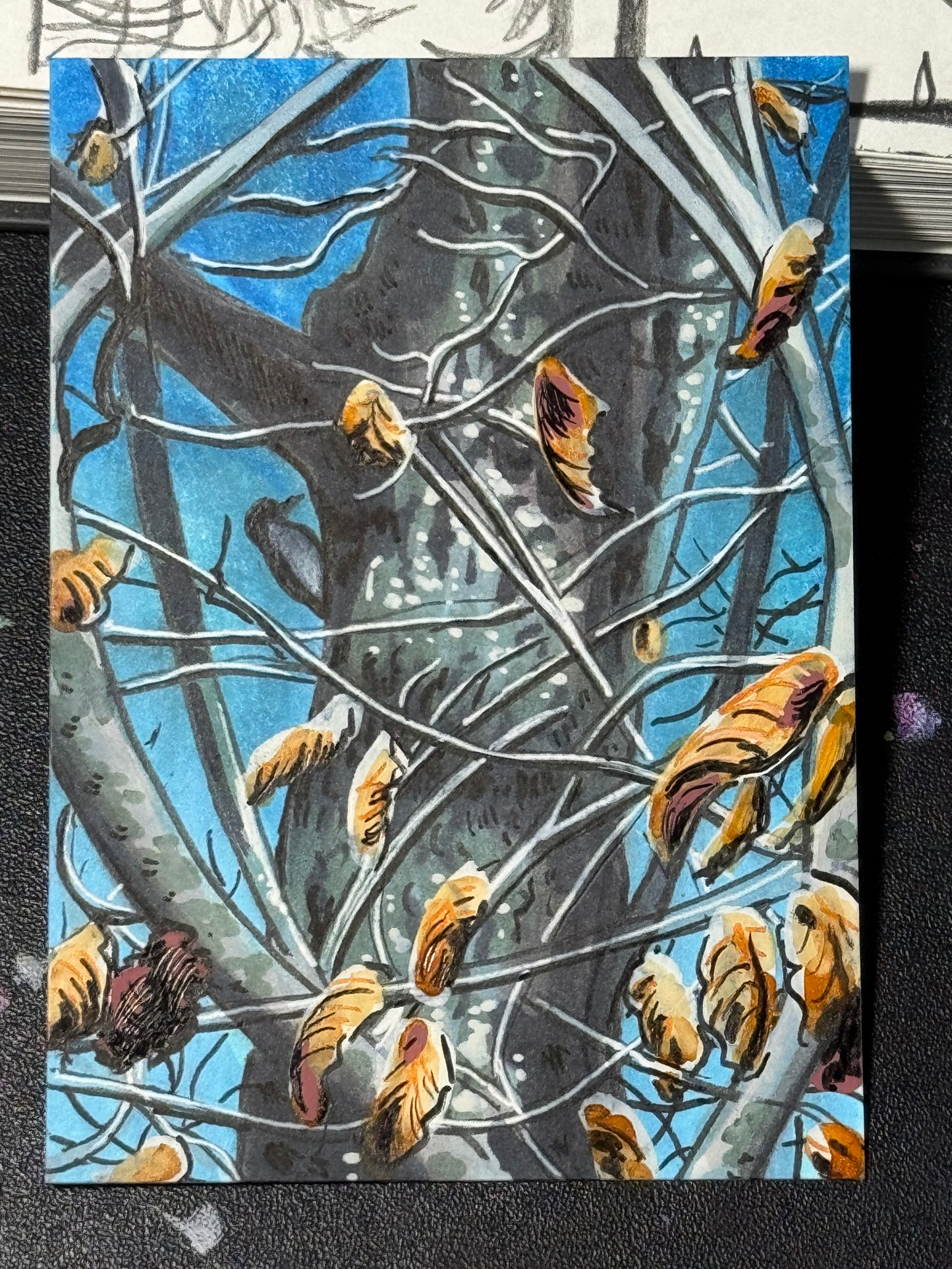 Little Birdie (Painting)