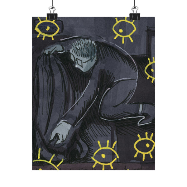 Bed Time Matte Vertical Poster