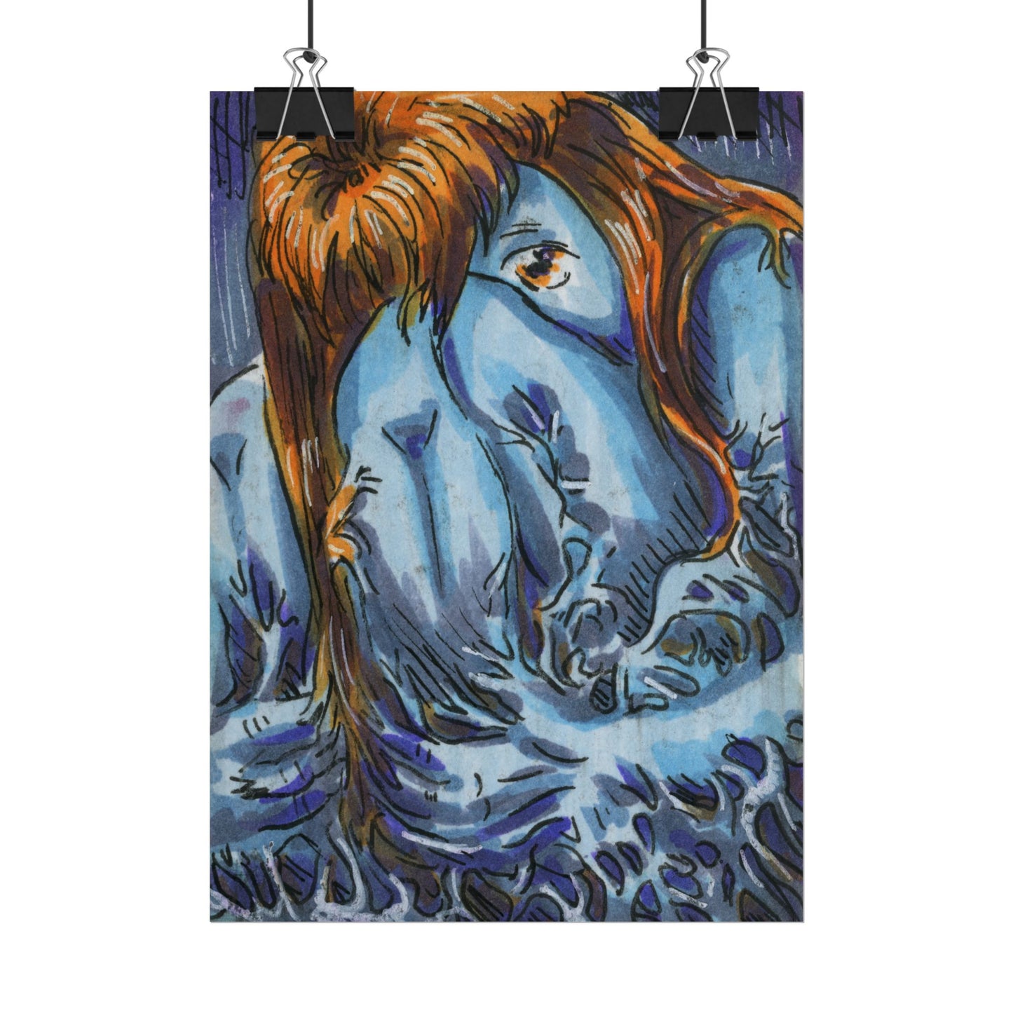 "Chronically Shy" poster