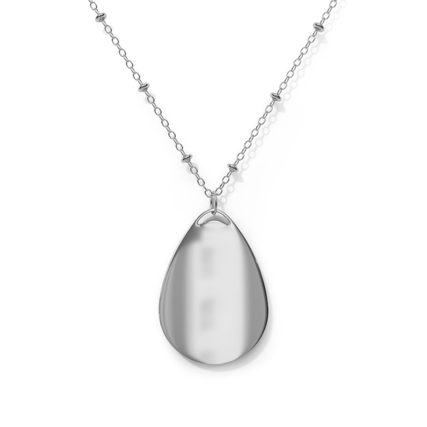 Oval Pendant Necklace - Sister Duel