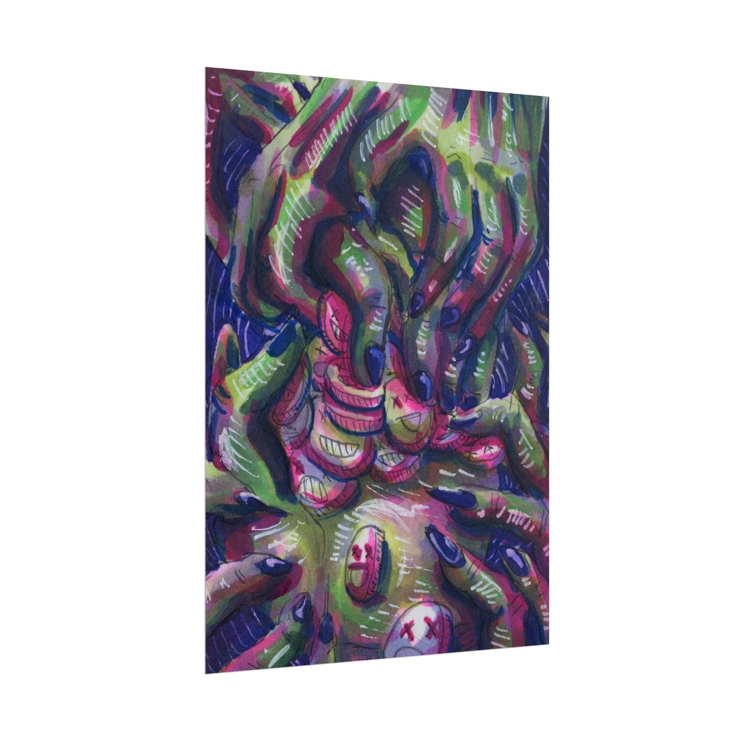 "Unclench my Fist" poster