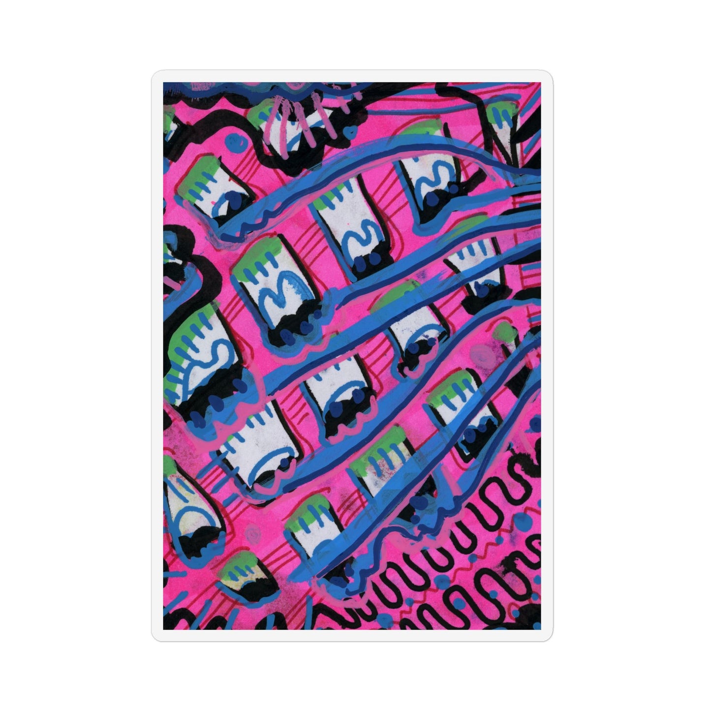 Pink Blast Magnet