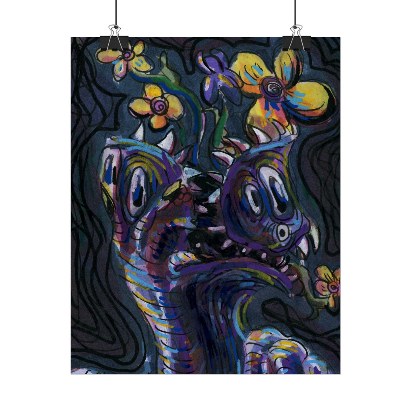 "Flower Friend" poster