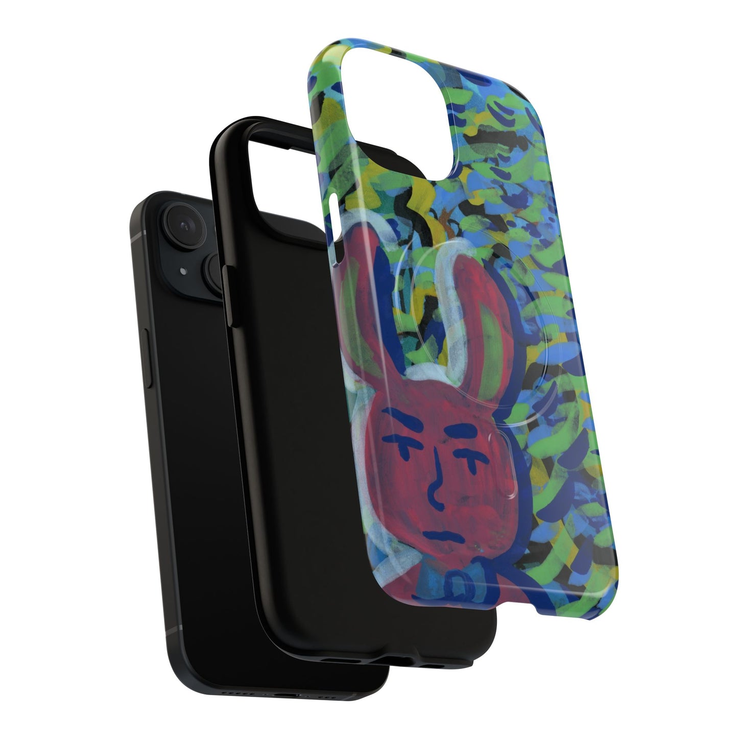 Bunny Dude Tough Magnetic Cases