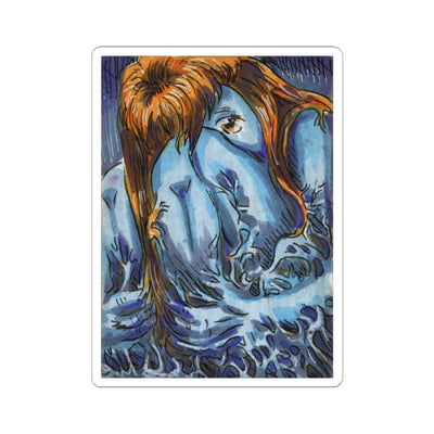 "Chronically Shy" sticker