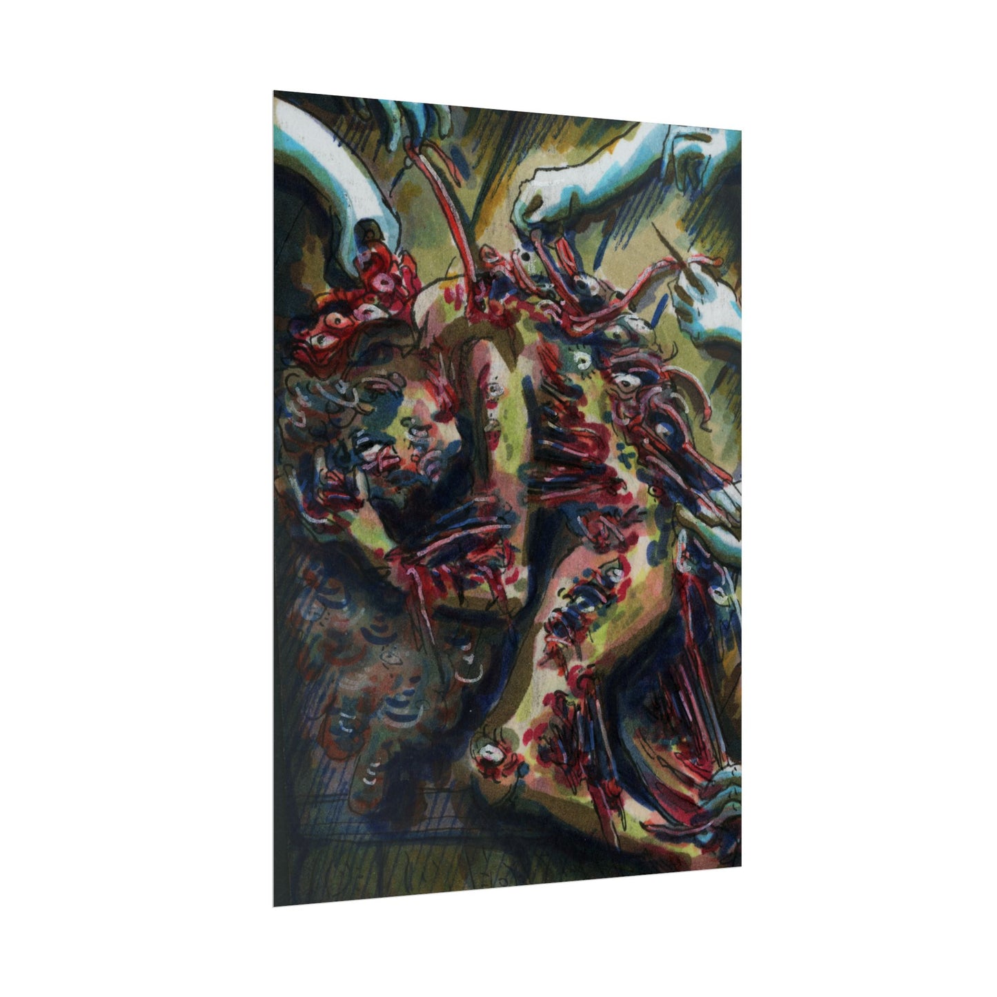 "Flesh Prison" poster