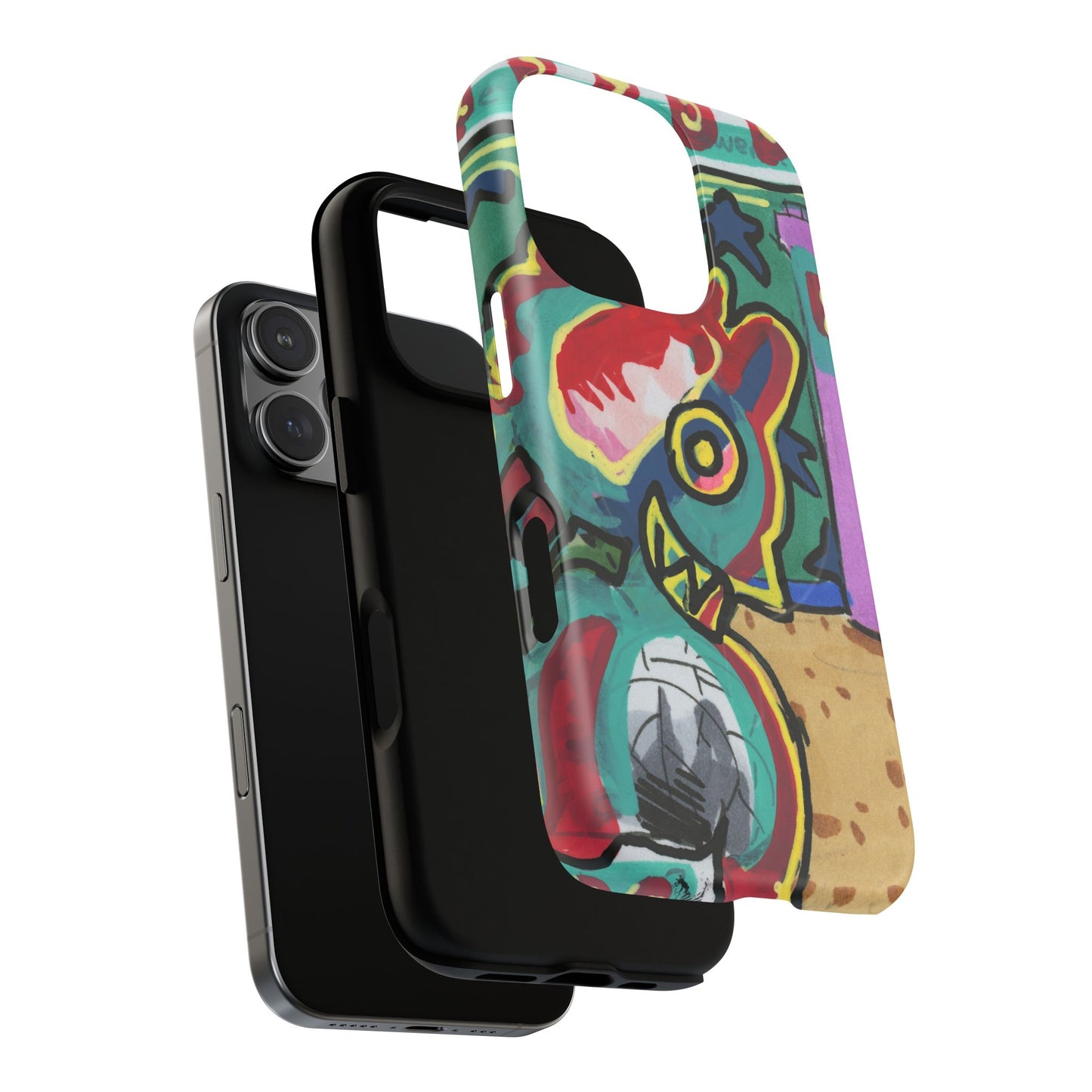 Smiley Creature Tough Magnetic Cases