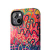 Colorful Squiggly Lines Tough Phone Cases